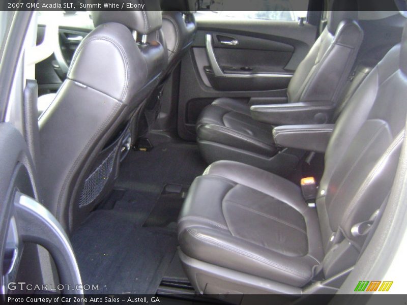 Summit White / Ebony 2007 GMC Acadia SLT