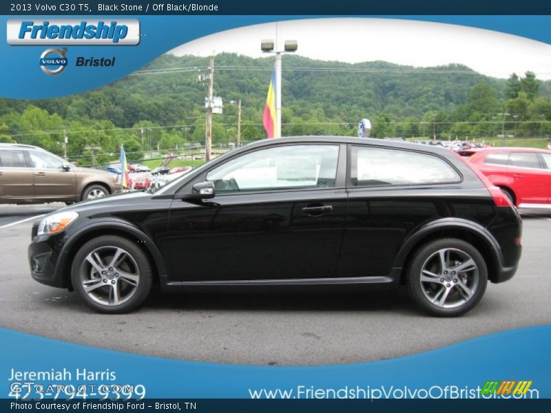 Black Stone / Off Black/Blonde 2013 Volvo C30 T5