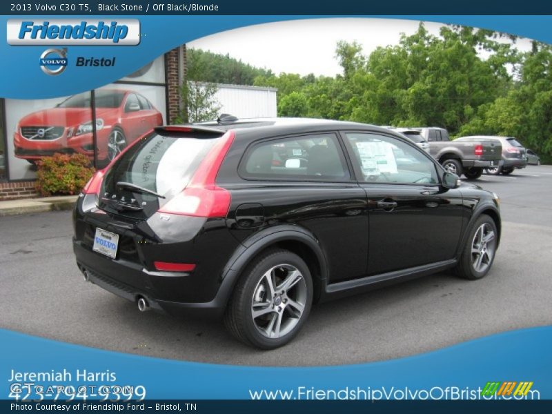 Black Stone / Off Black/Blonde 2013 Volvo C30 T5