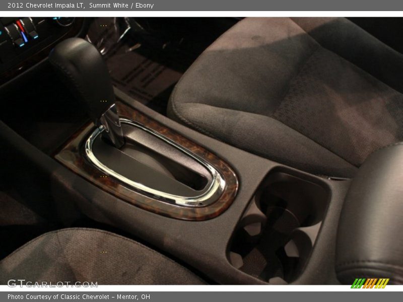 Summit White / Ebony 2012 Chevrolet Impala LT