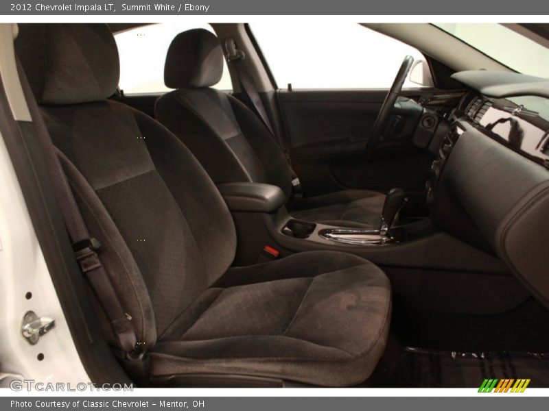 Summit White / Ebony 2012 Chevrolet Impala LT