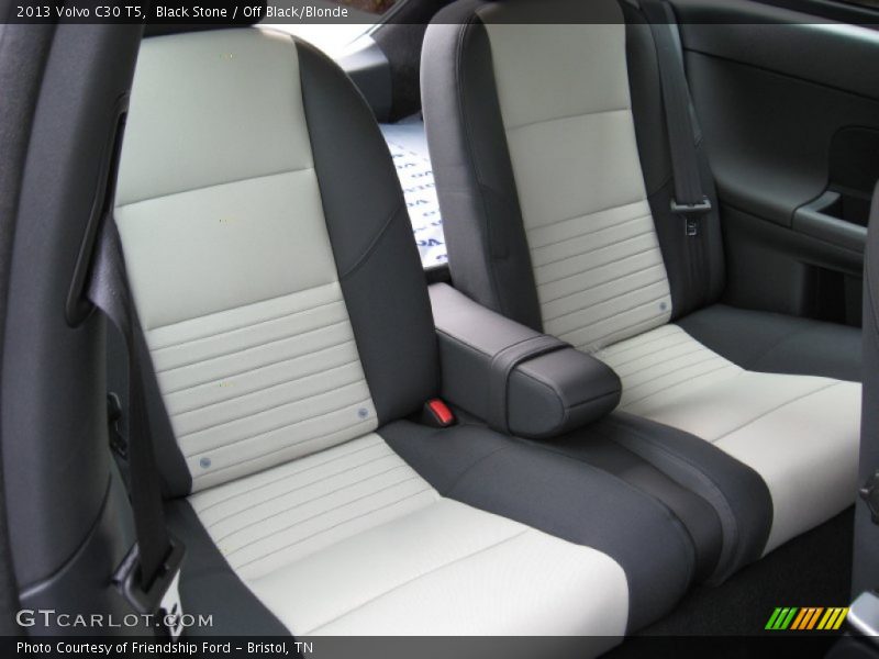 Rear Seat of 2013 C30 T5