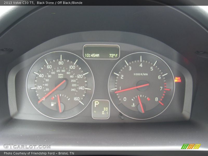  2013 C30 T5 T5 Gauges