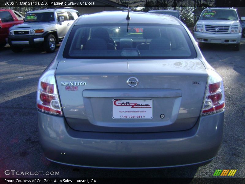 Magnetic Gray / Charcoal 2009 Nissan Sentra 2.0