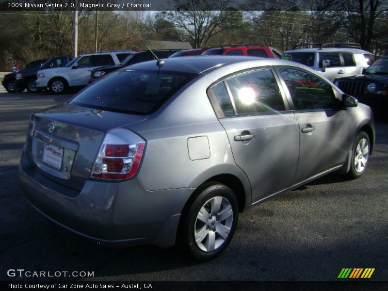 Magnetic Gray / Charcoal 2009 Nissan Sentra 2.0