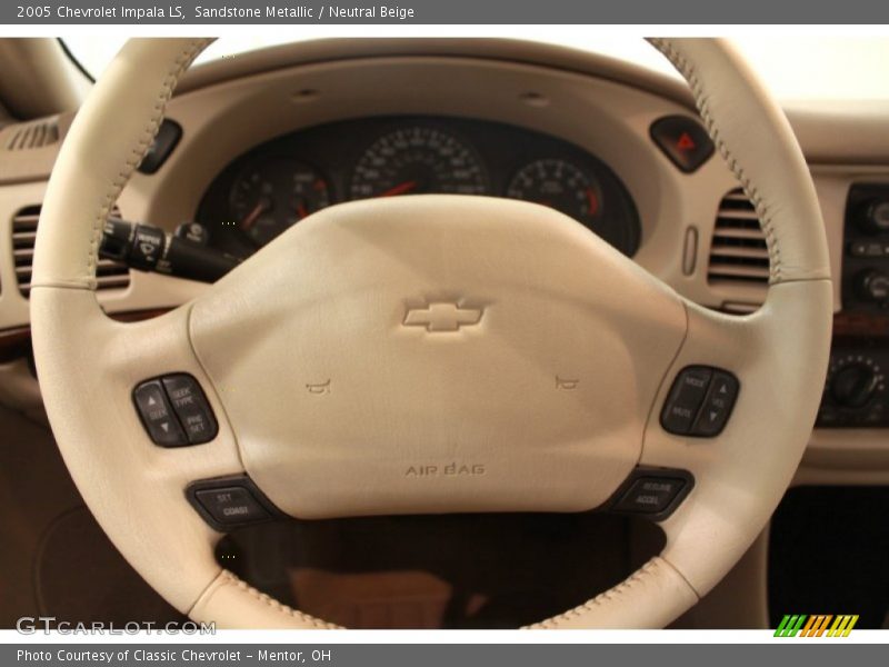 Sandstone Metallic / Neutral Beige 2005 Chevrolet Impala LS