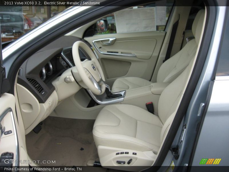 Electric Silver Metallic / Sandstone 2013 Volvo XC60 3.2