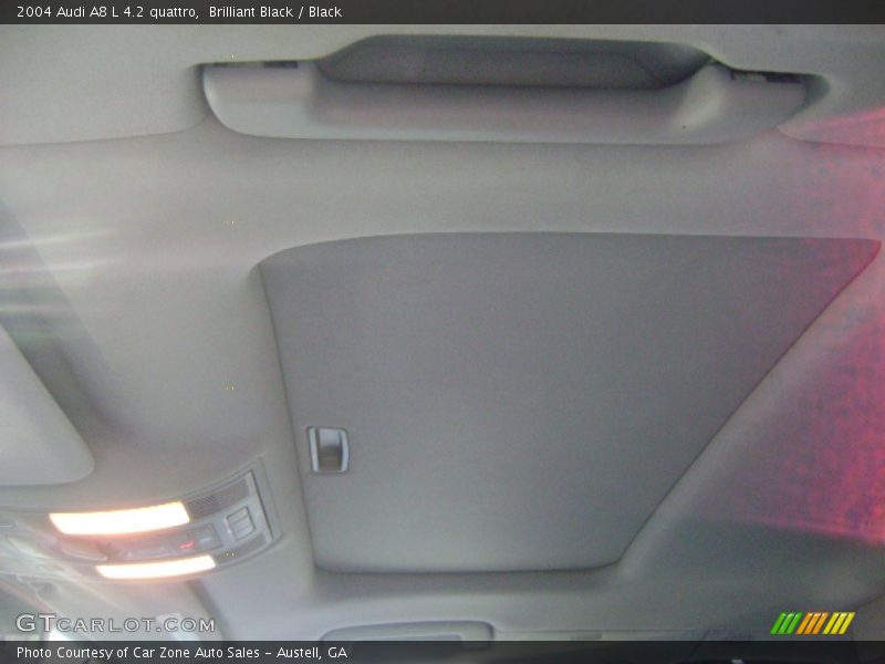 Brilliant Black / Black 2004 Audi A8 L 4.2 quattro