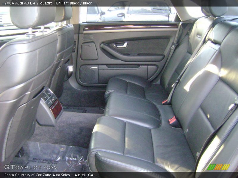 Brilliant Black / Black 2004 Audi A8 L 4.2 quattro