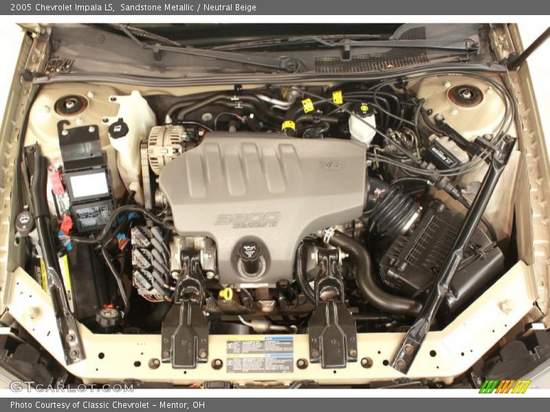 Sandstone Metallic / Neutral Beige 2005 Chevrolet Impala LS