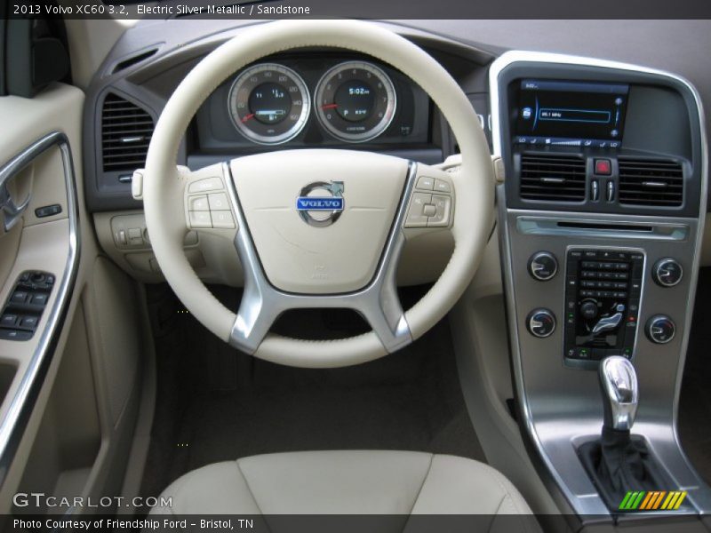 Electric Silver Metallic / Sandstone 2013 Volvo XC60 3.2