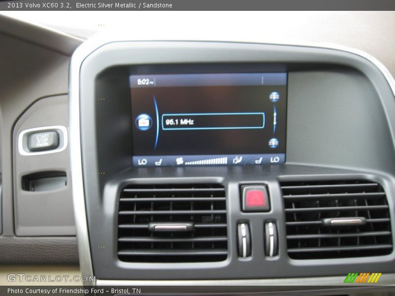 Electric Silver Metallic / Sandstone 2013 Volvo XC60 3.2