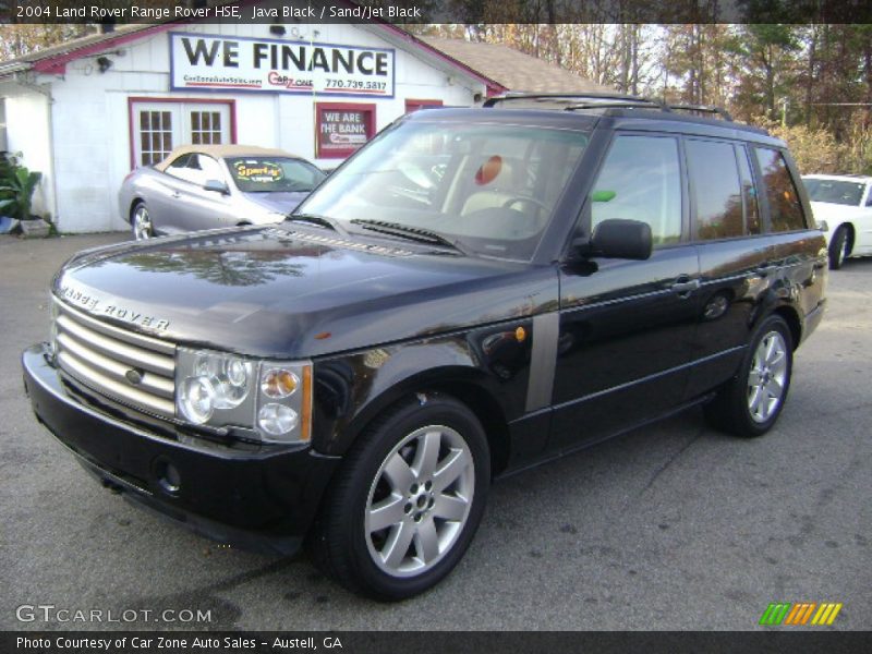 Java Black / Sand/Jet Black 2004 Land Rover Range Rover HSE