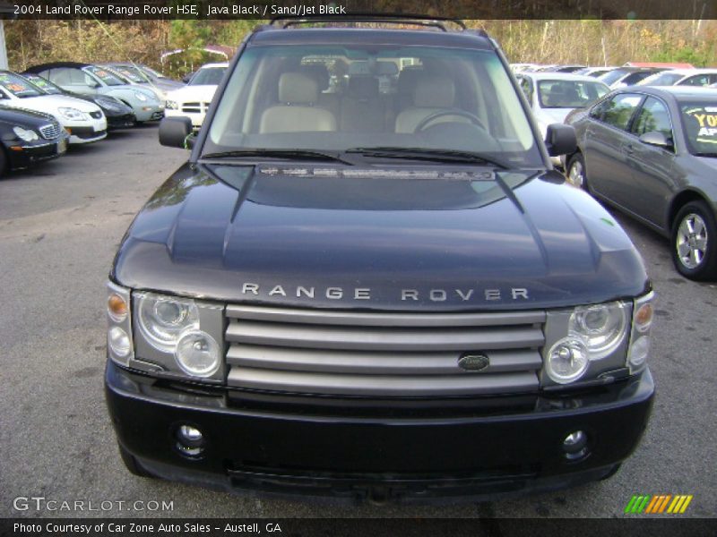 Java Black / Sand/Jet Black 2004 Land Rover Range Rover HSE