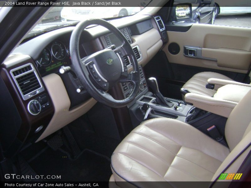 Java Black / Sand/Jet Black 2004 Land Rover Range Rover HSE