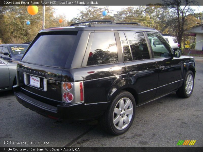 Java Black / Sand/Jet Black 2004 Land Rover Range Rover HSE