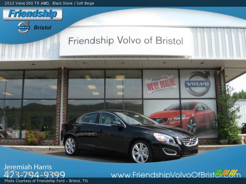 Black Stone / Soft Beige 2013 Volvo S60 T6 AWD