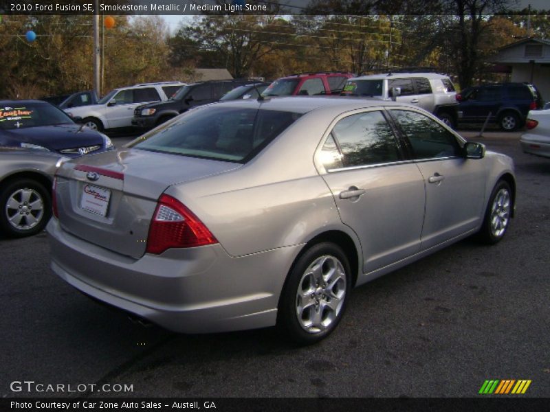 Smokestone Metallic / Medium Light Stone 2010 Ford Fusion SE