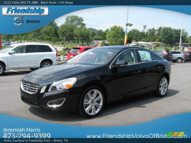 Black Stone / Soft Beige 2013 Volvo S60 T6 AWD