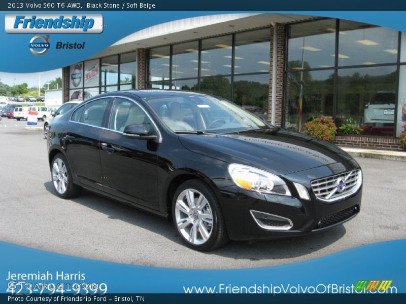 Black Stone / Soft Beige 2013 Volvo S60 T6 AWD