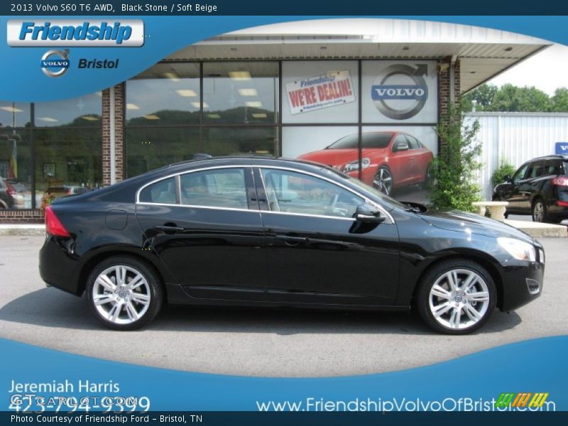 Black Stone / Soft Beige 2013 Volvo S60 T6 AWD