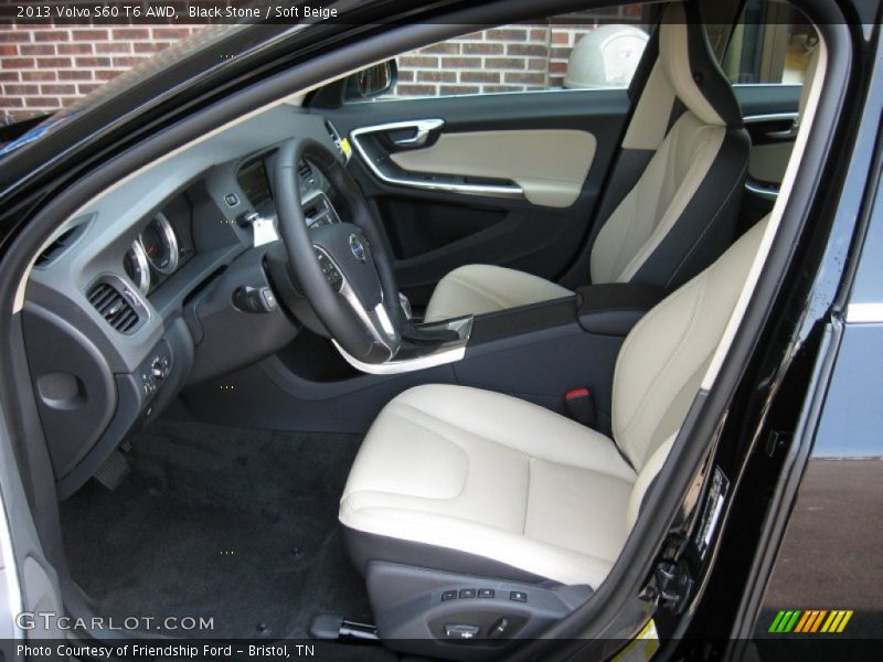  2013 S60 T6 AWD Soft Beige Interior