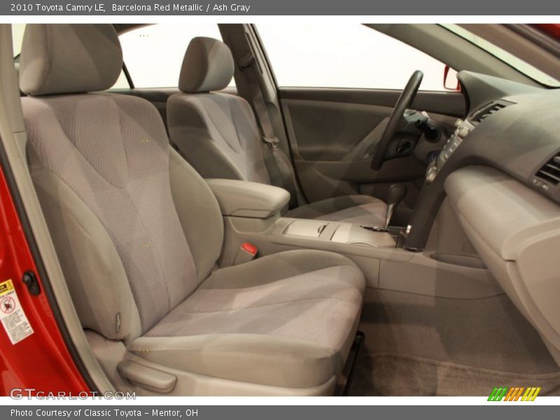 Barcelona Red Metallic / Ash Gray 2010 Toyota Camry LE