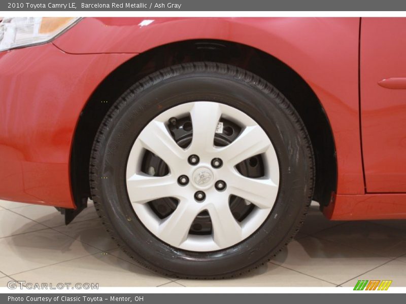 Barcelona Red Metallic / Ash Gray 2010 Toyota Camry LE