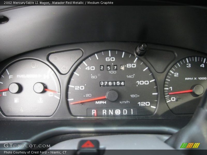  2002 Sable LS Wagon LS Wagon Gauges