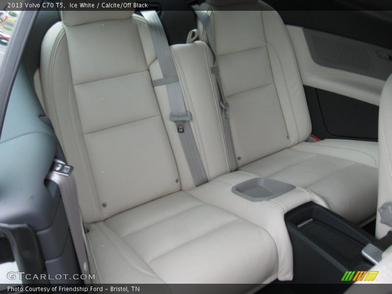 Rear Seat of 2013 C70 T5