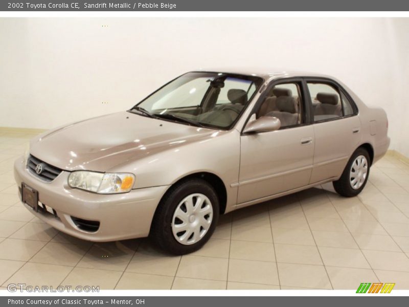 Sandrift Metallic / Pebble Beige 2002 Toyota Corolla CE