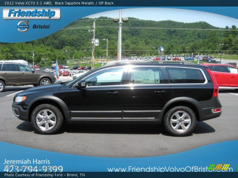Black Sapphire Metallic / Off Black 2012 Volvo XC70 3.2 AWD