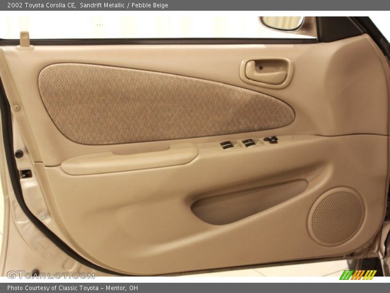 Sandrift Metallic / Pebble Beige 2002 Toyota Corolla CE