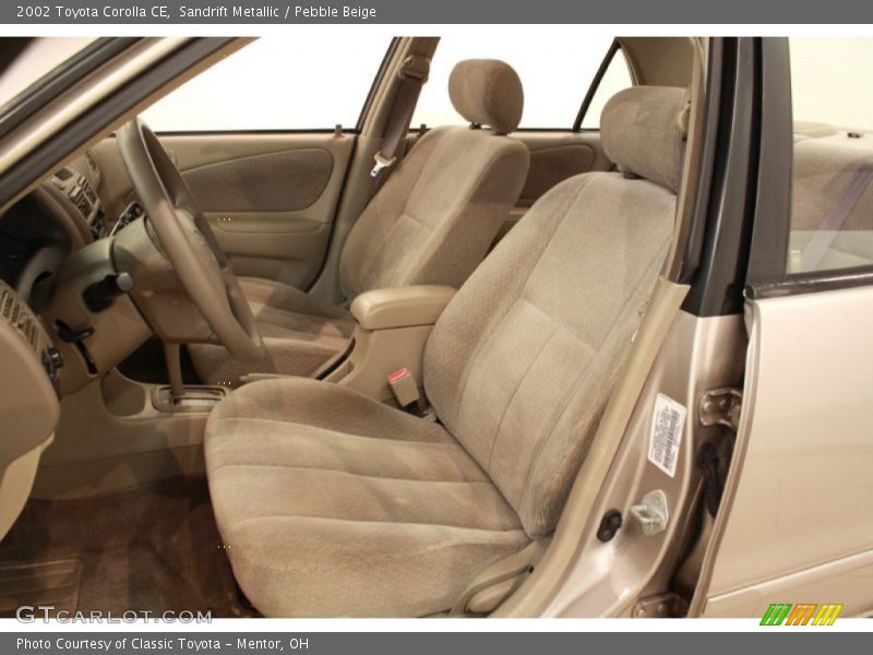 Sandrift Metallic / Pebble Beige 2002 Toyota Corolla CE
