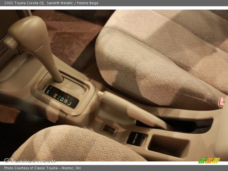 Sandrift Metallic / Pebble Beige 2002 Toyota Corolla CE