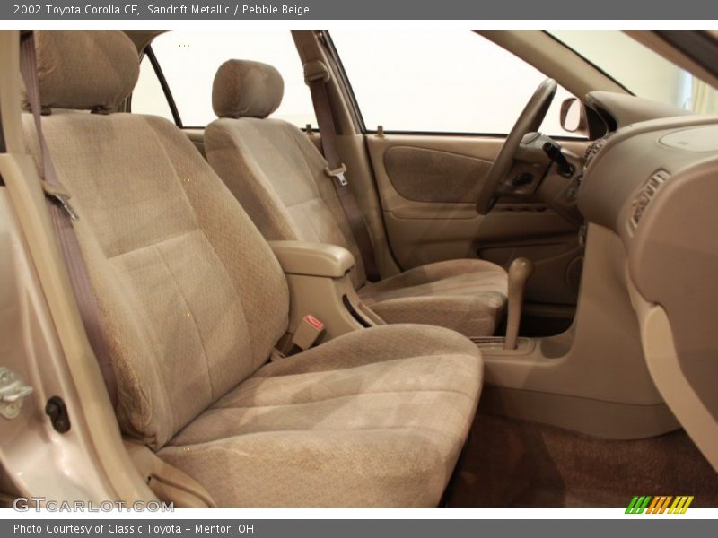 Sandrift Metallic / Pebble Beige 2002 Toyota Corolla CE