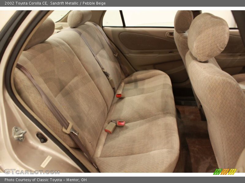 Sandrift Metallic / Pebble Beige 2002 Toyota Corolla CE