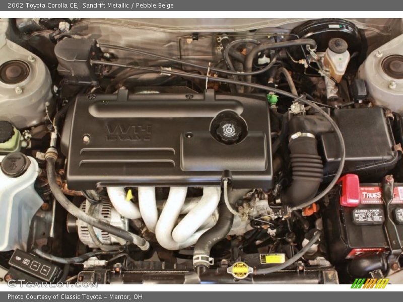 Sandrift Metallic / Pebble Beige 2002 Toyota Corolla CE