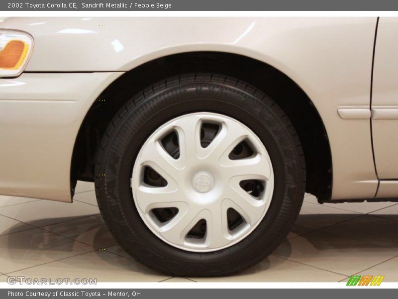 Sandrift Metallic / Pebble Beige 2002 Toyota Corolla CE