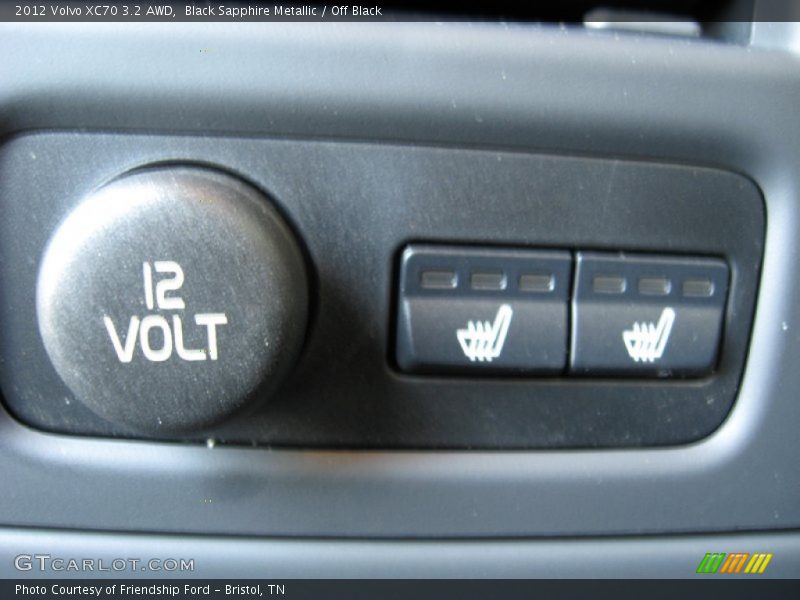 Controls of 2012 XC70 3.2 AWD