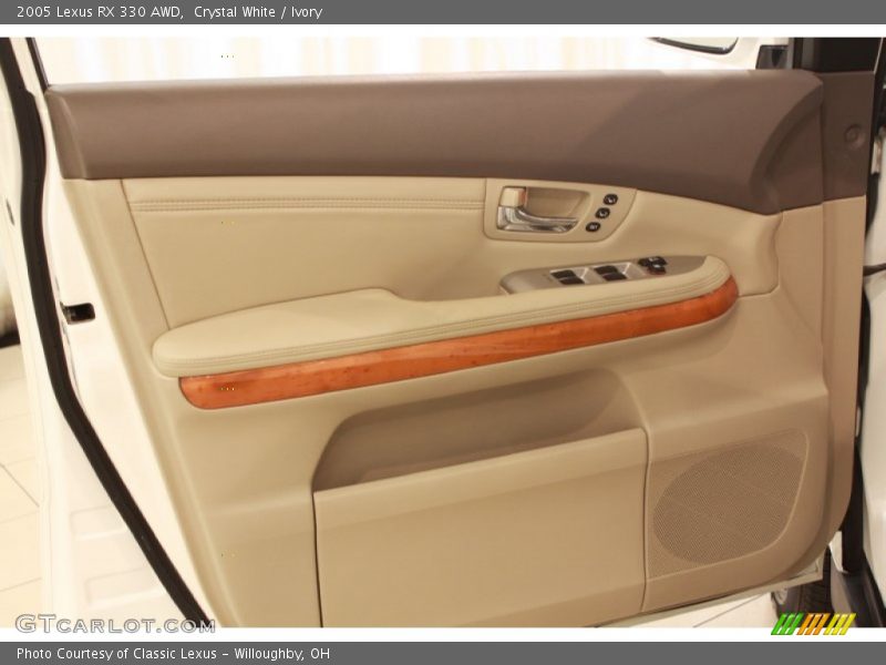 Crystal White / Ivory 2005 Lexus RX 330 AWD