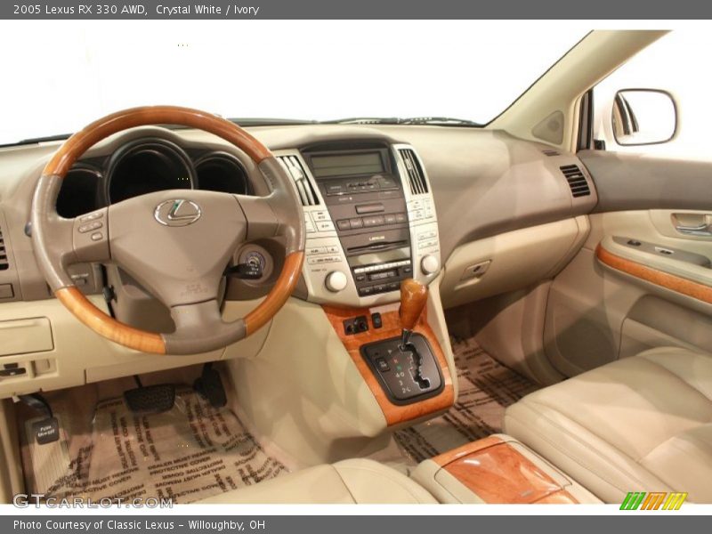 Crystal White / Ivory 2005 Lexus RX 330 AWD