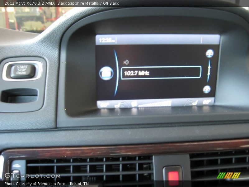 Black Sapphire Metallic / Off Black 2012 Volvo XC70 3.2 AWD