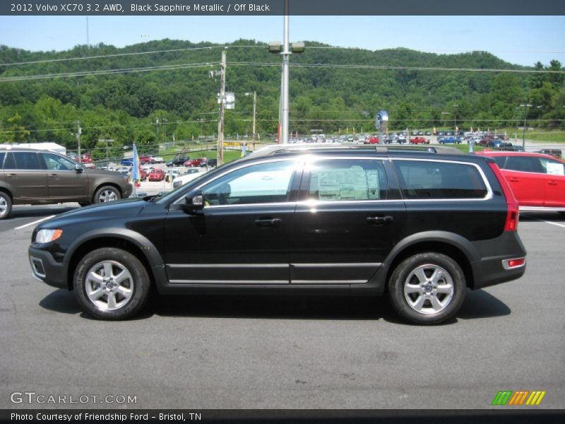 Black Sapphire Metallic / Off Black 2012 Volvo XC70 3.2 AWD
