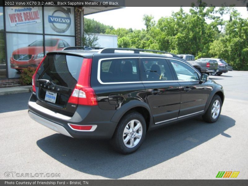 Black Sapphire Metallic / Off Black 2012 Volvo XC70 3.2 AWD