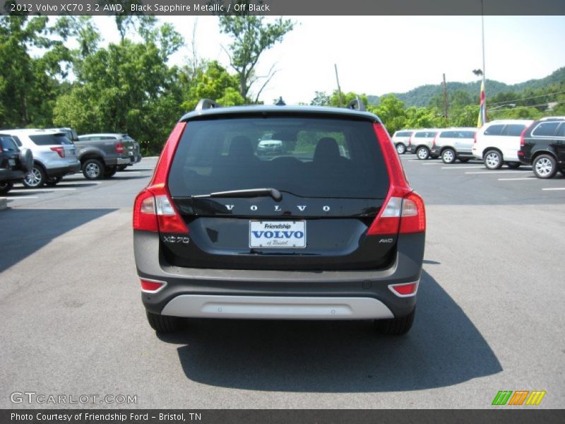 Black Sapphire Metallic / Off Black 2012 Volvo XC70 3.2 AWD