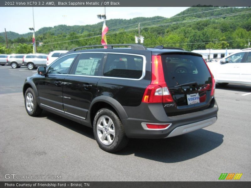 Black Sapphire Metallic / Off Black 2012 Volvo XC70 3.2 AWD