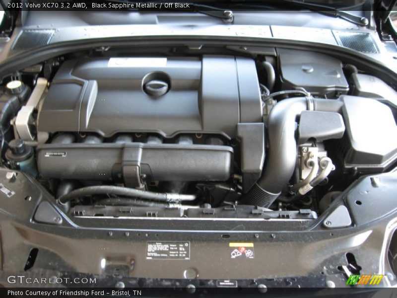  2012 XC70 3.2 AWD Engine - 3.2 Liter DOHC 24-Valve VVT Inline 6 Cylinder