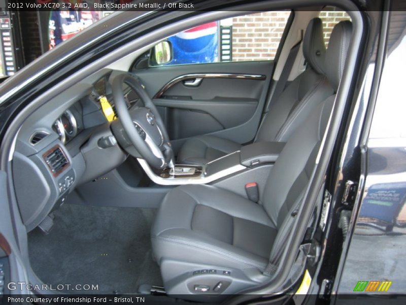 Black Sapphire Metallic / Off Black 2012 Volvo XC70 3.2 AWD
