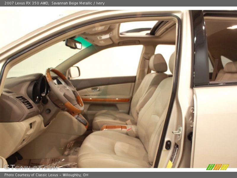 Savannah Beige Metallic / Ivory 2007 Lexus RX 350 AWD